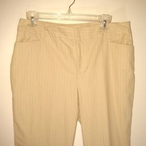 St. John's Bay stretch tan pants